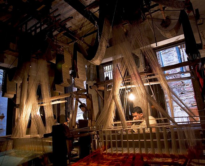 Traditional crafts from sustainable material